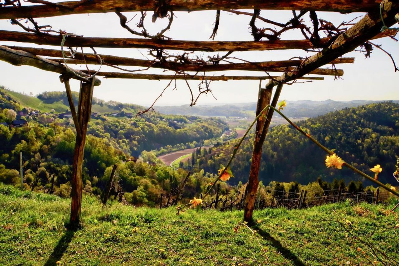 Ferienhaus Haring Kitzeck im Sausal Exterior foto